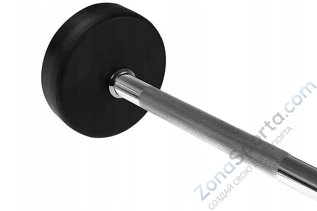 Комплект прямых фиксированных обрезиненных штанг Hasttings HD51G2A-10-30 от 10 до 30 кг