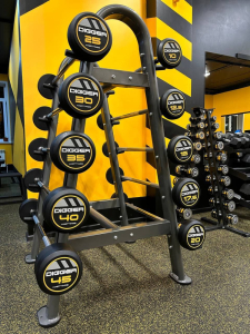 Комплект прямых фиксированных обрезиненных штанг Hasttings HD51G2A-10-30 от 10 до 30 кг