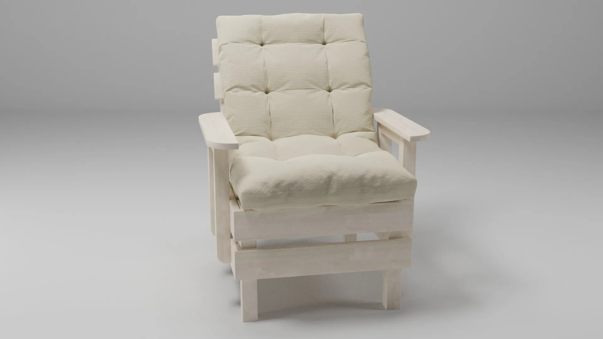 Кресло деревянное мягкое Savushka Type-D