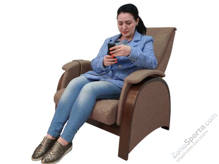 Кресло-качалка (маятник) с массажем Fujimo Balance 2 Шоколад