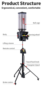 Машина для подачи воланов для бадминтона Siboasi S4025A