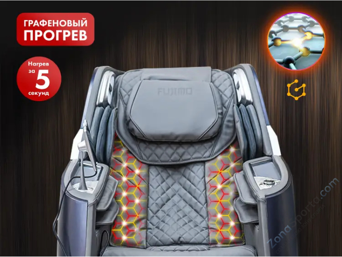 Массажное кресло Fujimo Combat Серый