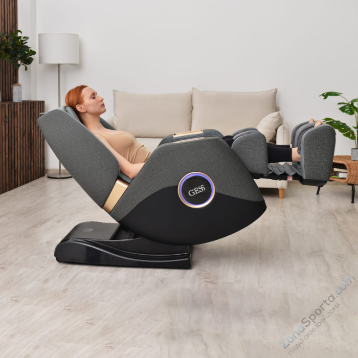 Массажное кресло Gess 840 Vox (серое)