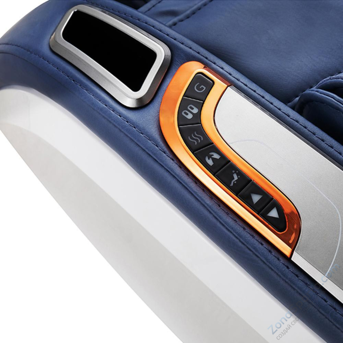 Массажное кресло iMassage ZigZag Blue/White