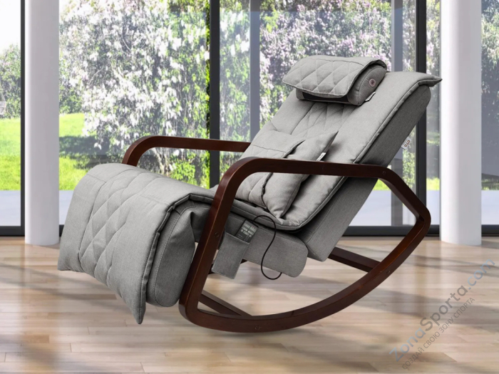 Массажное кресло-качалка Oto Grand Life Серый