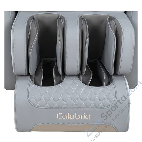 Массажное кресло Meridien Calabria (White + Grey)