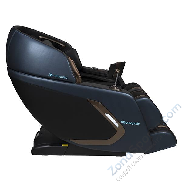 Массажное кресло Meridien Minneapolis (Brown + Dark blue)