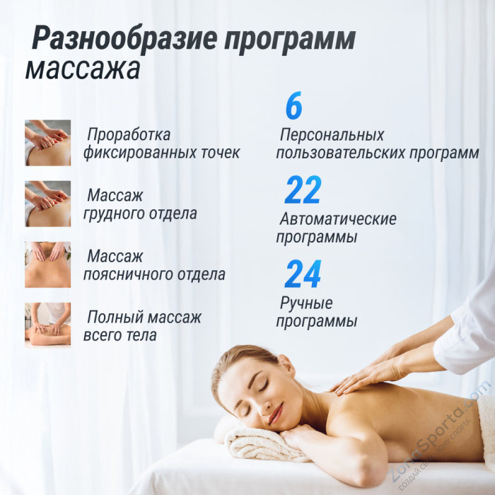 Массажное кресло Unix Asteria Pearl