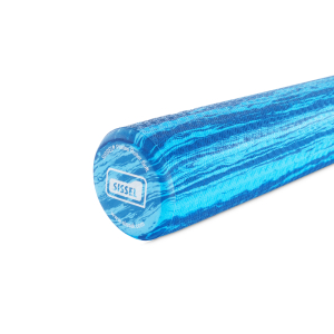 Массажный ролик SISSEL Pilates Roller Pro 90 см, мягкий, синий