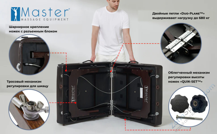 Массажный стол складной Master Supreme