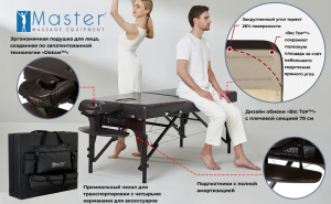Массажный стол складной Master Supreme