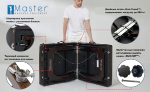 Массажный стол складной Master Supreme