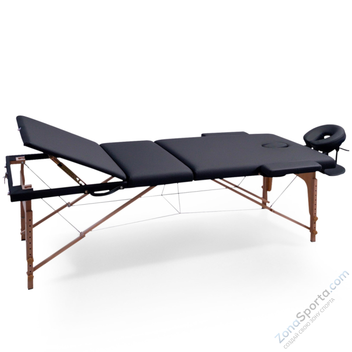 Массажный стол Unix Standard 3 Section Black
