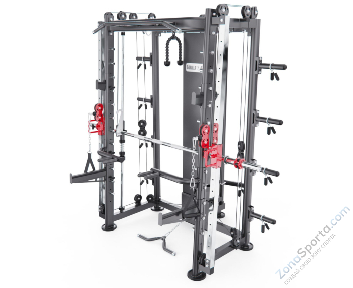 Мультистанция, машина Смита DFC Gorilla Sport 100822