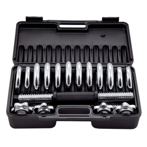 Набор гантелей 15 кг в кейсе Profi-Fit