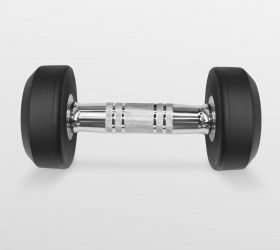 Набор обрезиненных гантелей  27.5-50 кг Bronze Gym BGDBR275-500