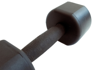 Набор полиуретановых гантелей от 1 до 10 кг OKPRO OK1025C-1-10-G