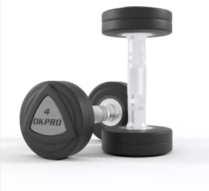 Набор полиуретановых гантелей от 42 до 50 кг (шаг 2 кг) OKPRO OK1032B-42-50-G