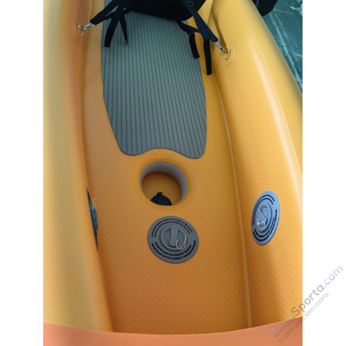 Надувной каяк трехместный Blau See Turtle-3 Expedition Премиум