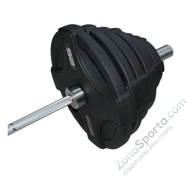 Олимпийский обрезиненный диск Pangolin WP088 25 кг