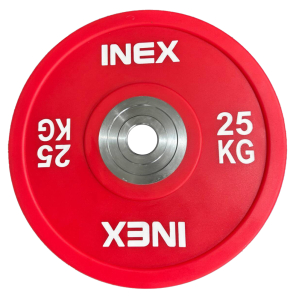 Олимпийский диск в уретане INEX PU Bumper Plate 25 кг