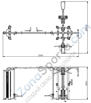 Пятистековый мультикомплекс Steel Flex HOPE JG5000