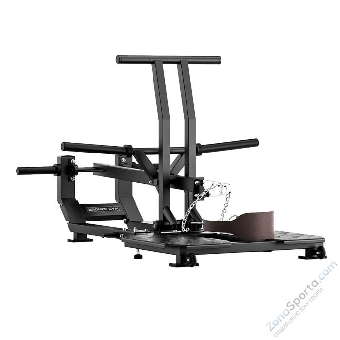 Приседание с поясом Колодец Bronze Gym RAVE RV14