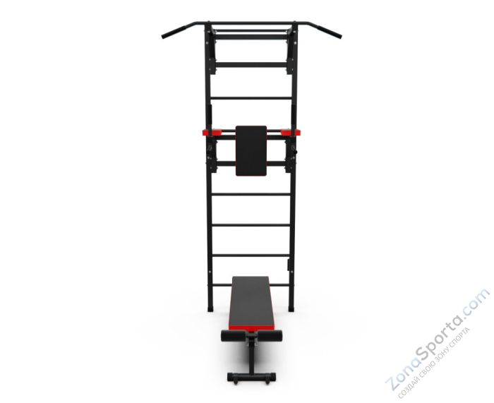 Шведская стенка с опциями DFC Lite VT-6006 (D-1235) / профиль 1,5 мм