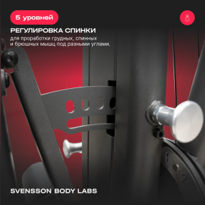 Силовой комплекс полукоммерческий Svensson Body Labs Rigel Pro