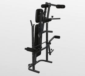 Скамья силовая черная Oxygen Fitness Akron