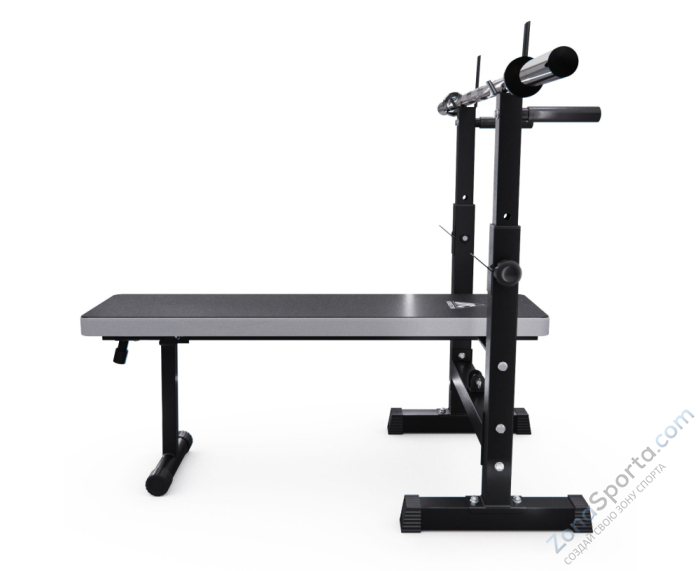 Скамья со стойками под штангу DFC D6453