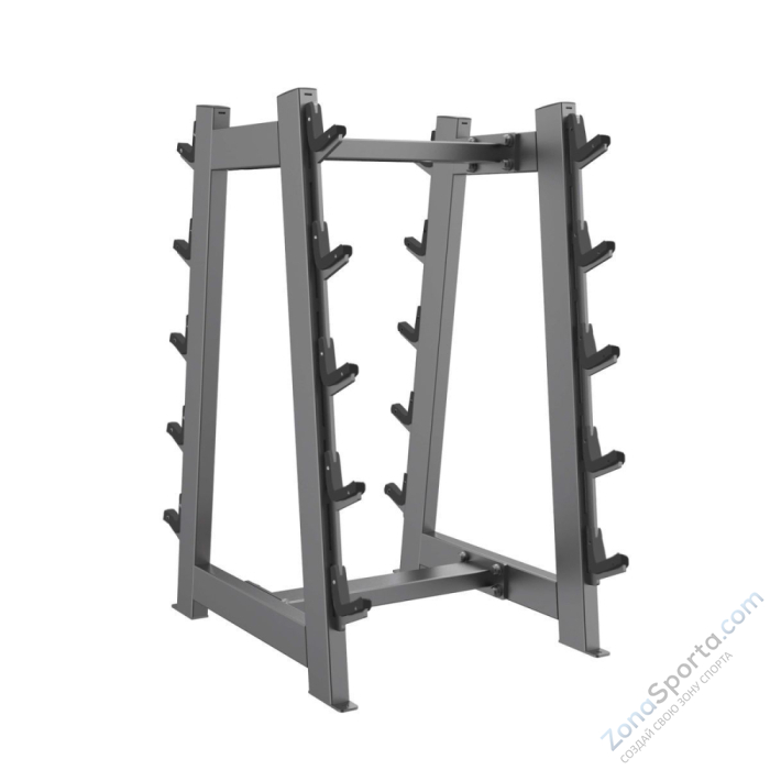 Стойка для 10 штанг DHZ Fitness A-3055