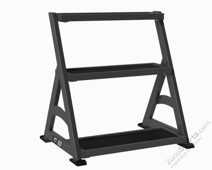 Стойка для гирь трехъярусная V3 Original FitTools FT-MKBR-V3