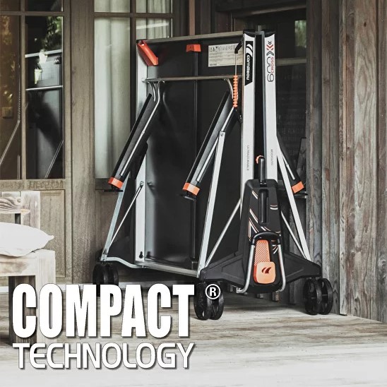 Теннисный стол Cornilleau 400X Outdoor 5 мм серый