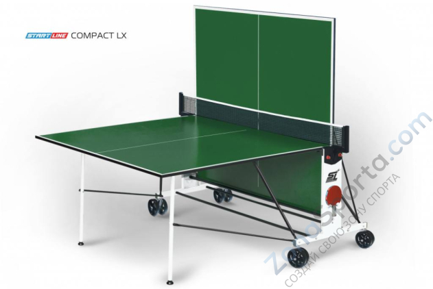 Теннисный стол Start Line Compact LX green