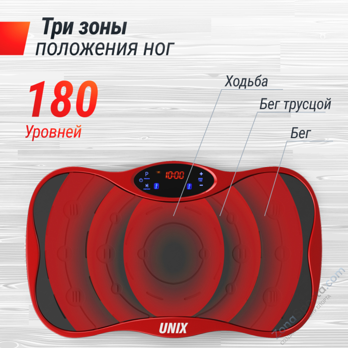 Виброплатформа Unix Fit Intensive 2D Red