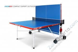 Всепогодный теннисный стол Start Line Compact Expert Outdoor 6 blue