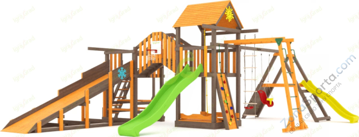 Всесезонная площадка IgraGrad С Мостик 2 SF1