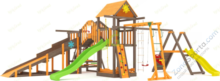 Всесезонная площадка IgraGrad С Мостик 2 SF1