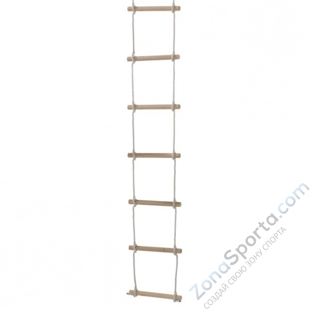 Веревочная лестница с десятью деревянными ступенями Палермо 