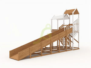 Зимняя горка IgraGrad Snow Fox скат 8 и 5 м мод.1