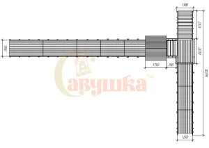 Зимняя горка Савушка Зима 10