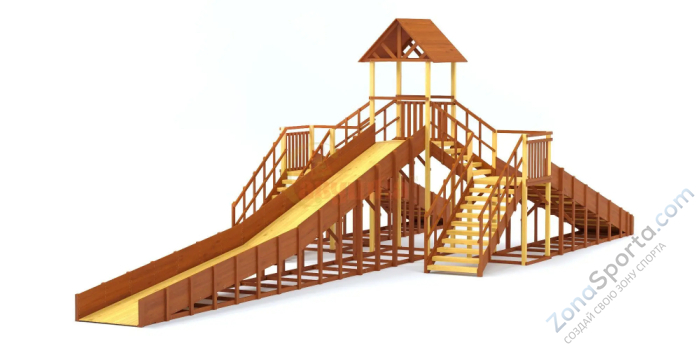 Зимняя горка Савушка Зима 11