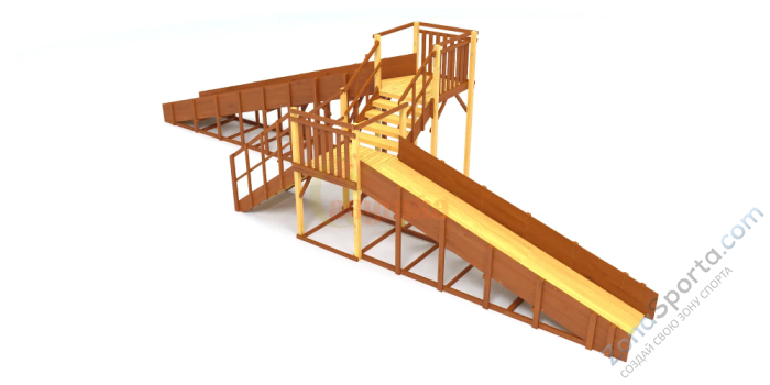 Зимняя горка Савушка Зима 7/1